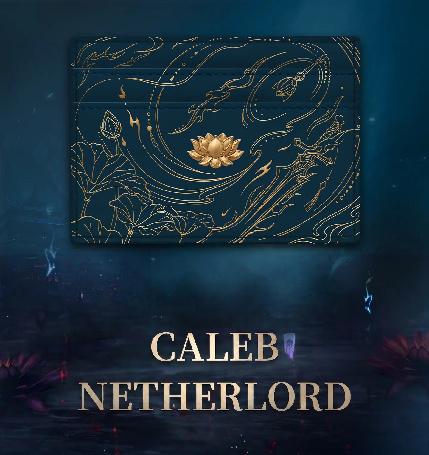Caleb Card Holder - Netherlord Love And Deepspace Caleb Card Holder Netherlord Content 1