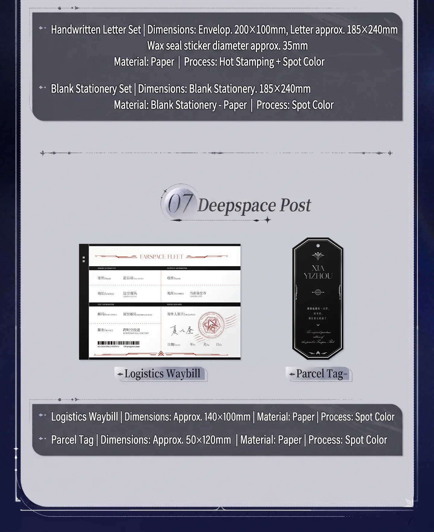Caleb Giftbox - Reply From The Past Love And Deepspace Caleb Giftbox Reply From The Past Content 7