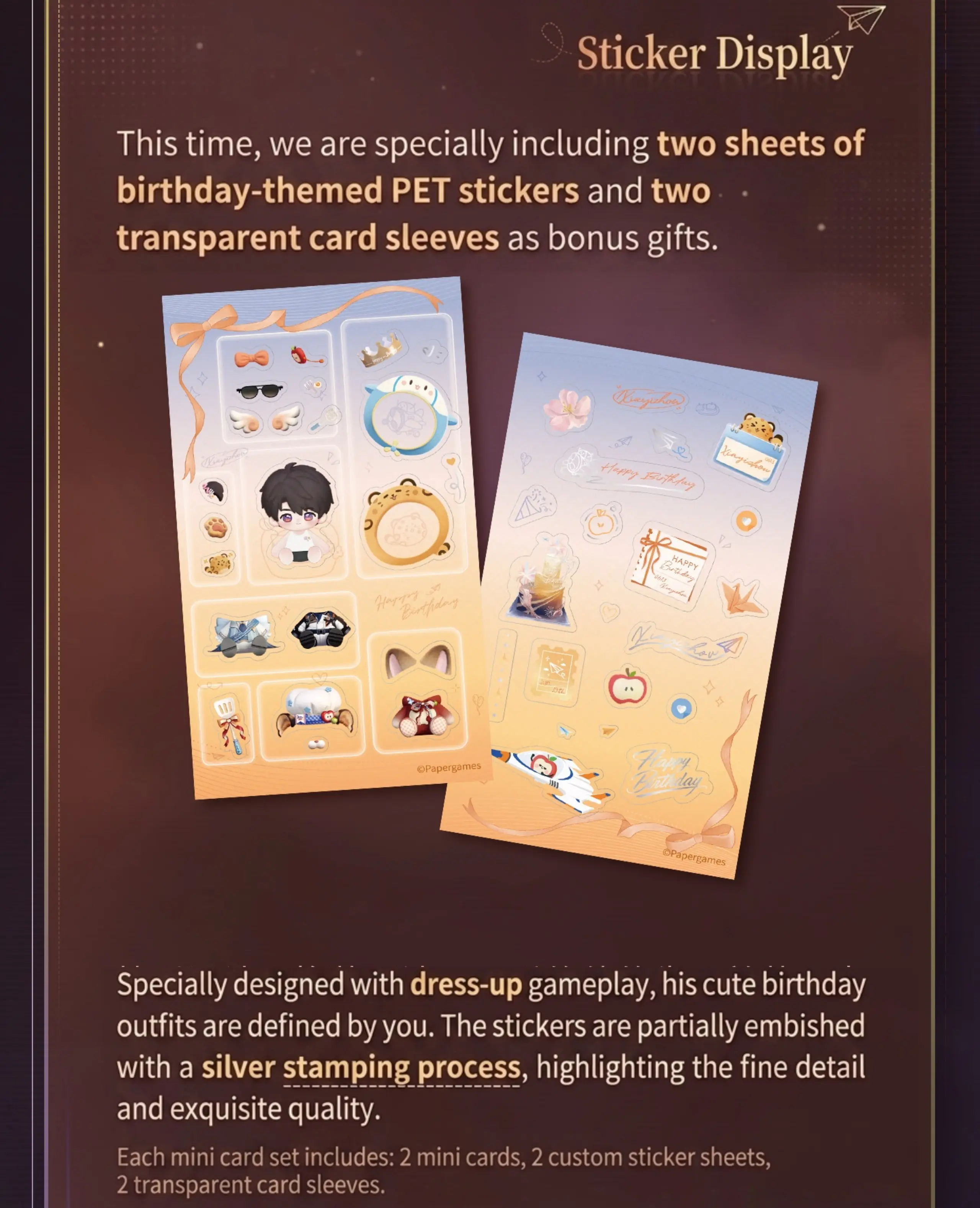 Caleb Mini Card - Your Skyblue Love And Deepspace Caleb Mini Card Your Skyblue Content 3