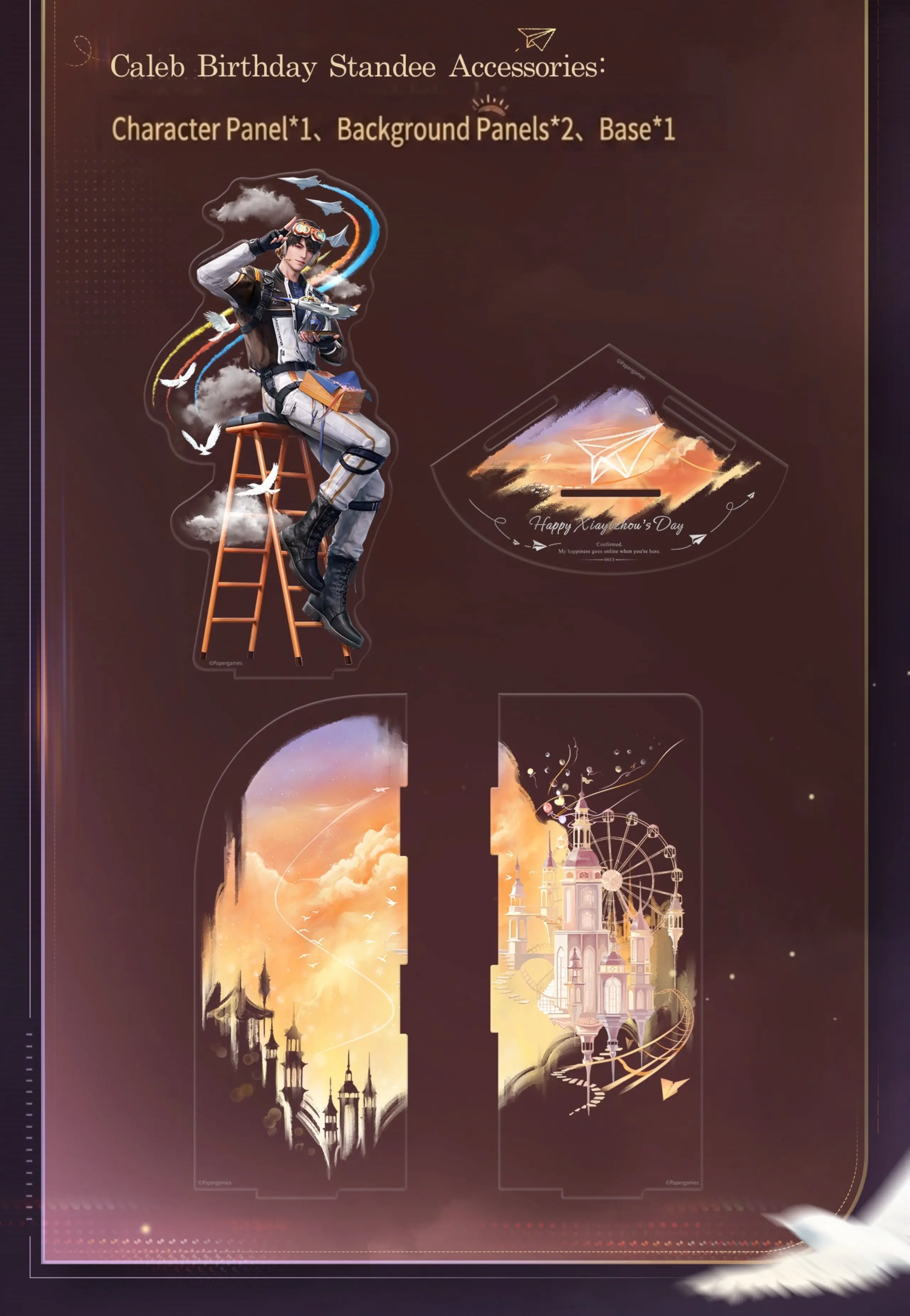 Caleb Standee - Your Skyblue Love And Deepspace Caleb Standee Your Skyblue Content 3