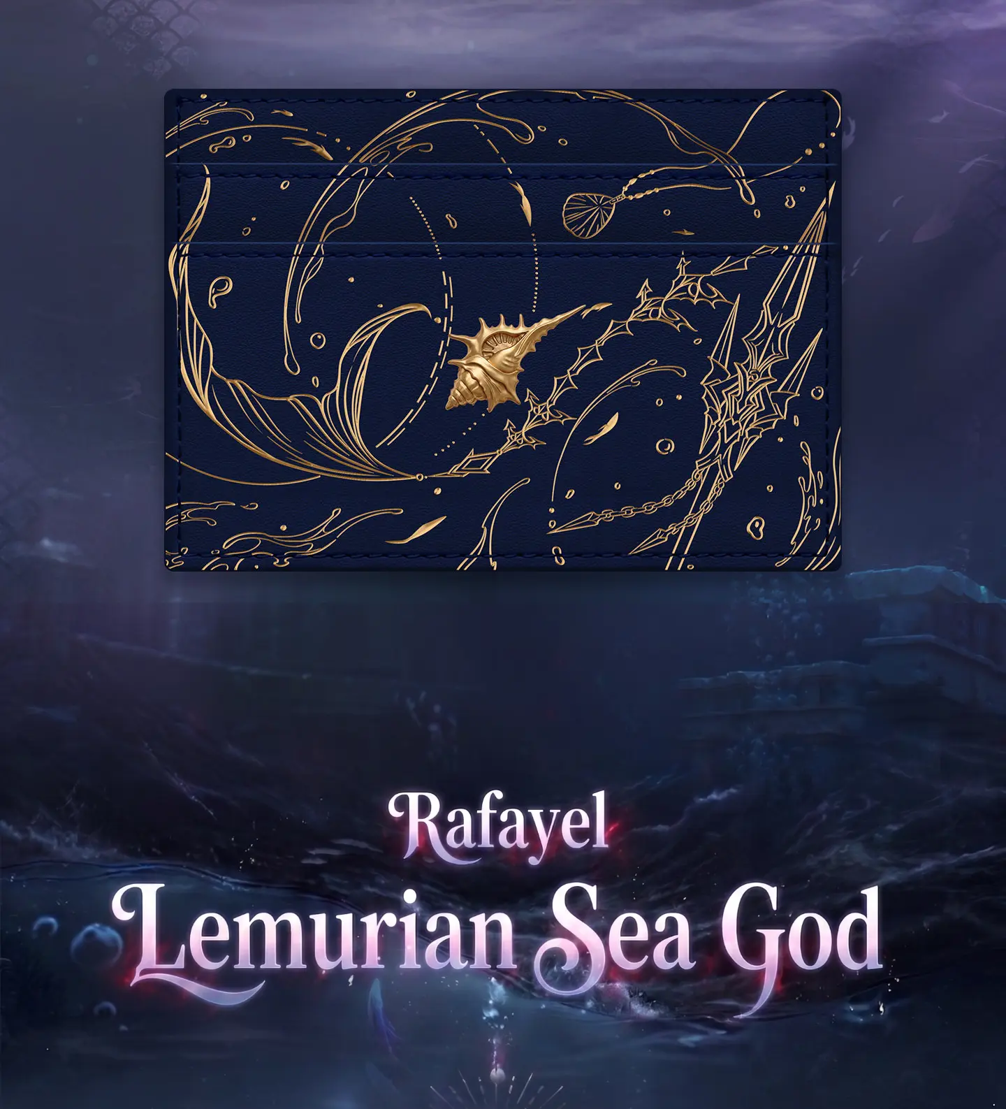 Rafayel Card Holder - Lemurian Sea God Love And Deepspace Rafayel Card Holder Lemurian Sea God Content 1