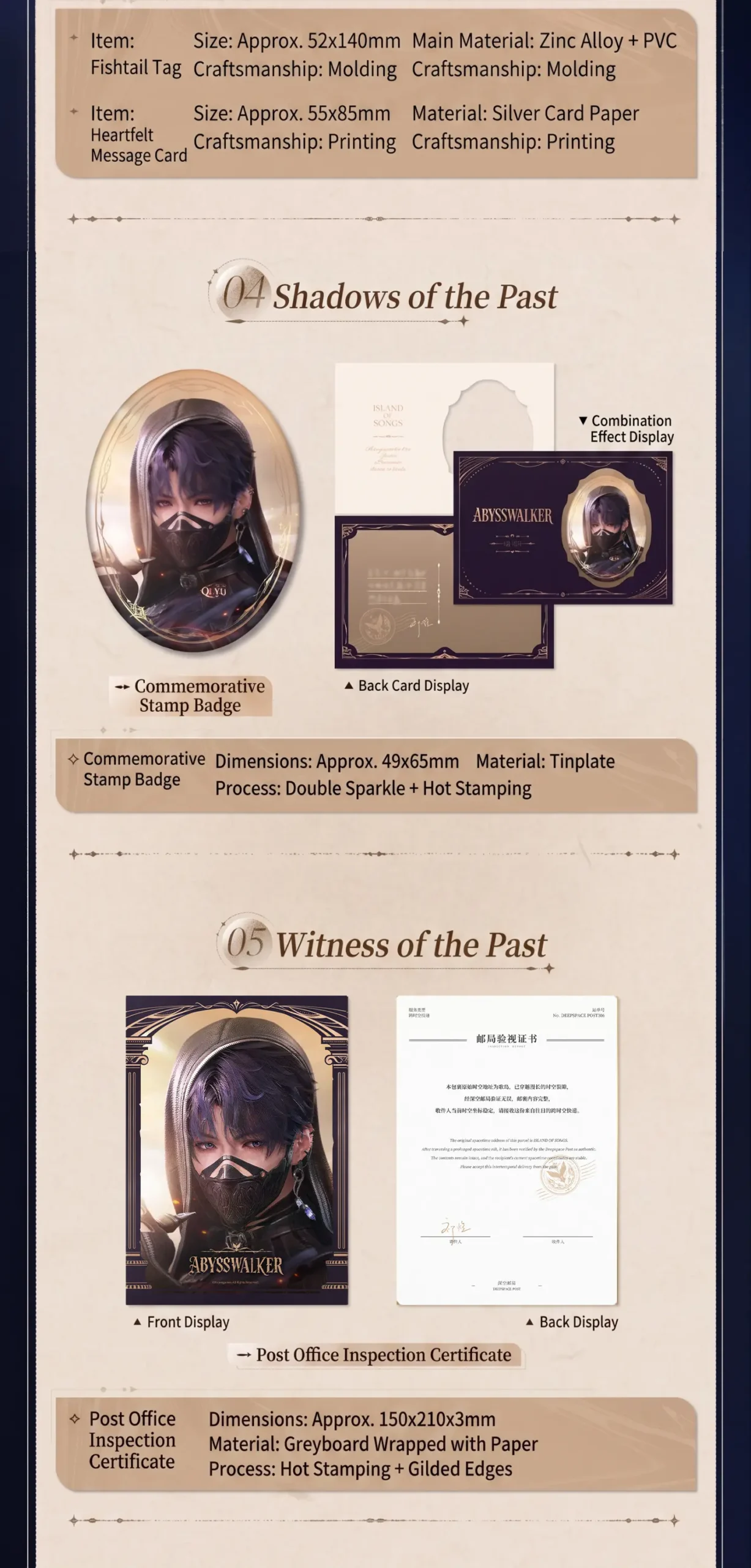 Rafayel Giftbox - Reply From The Past Love And Deepspace Rafayel Giftbox Reply From The Past Content 4 Scaled