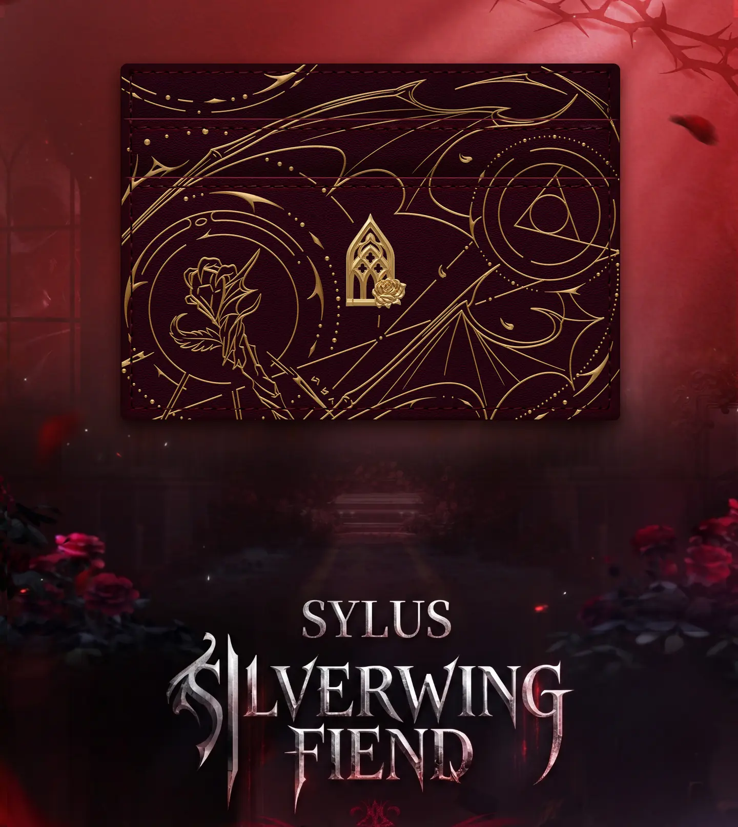 Sylus Card Holder - Silverwing Fiend Love And Deepspace Sylus Card Holder Silverwing Fiend Content 1