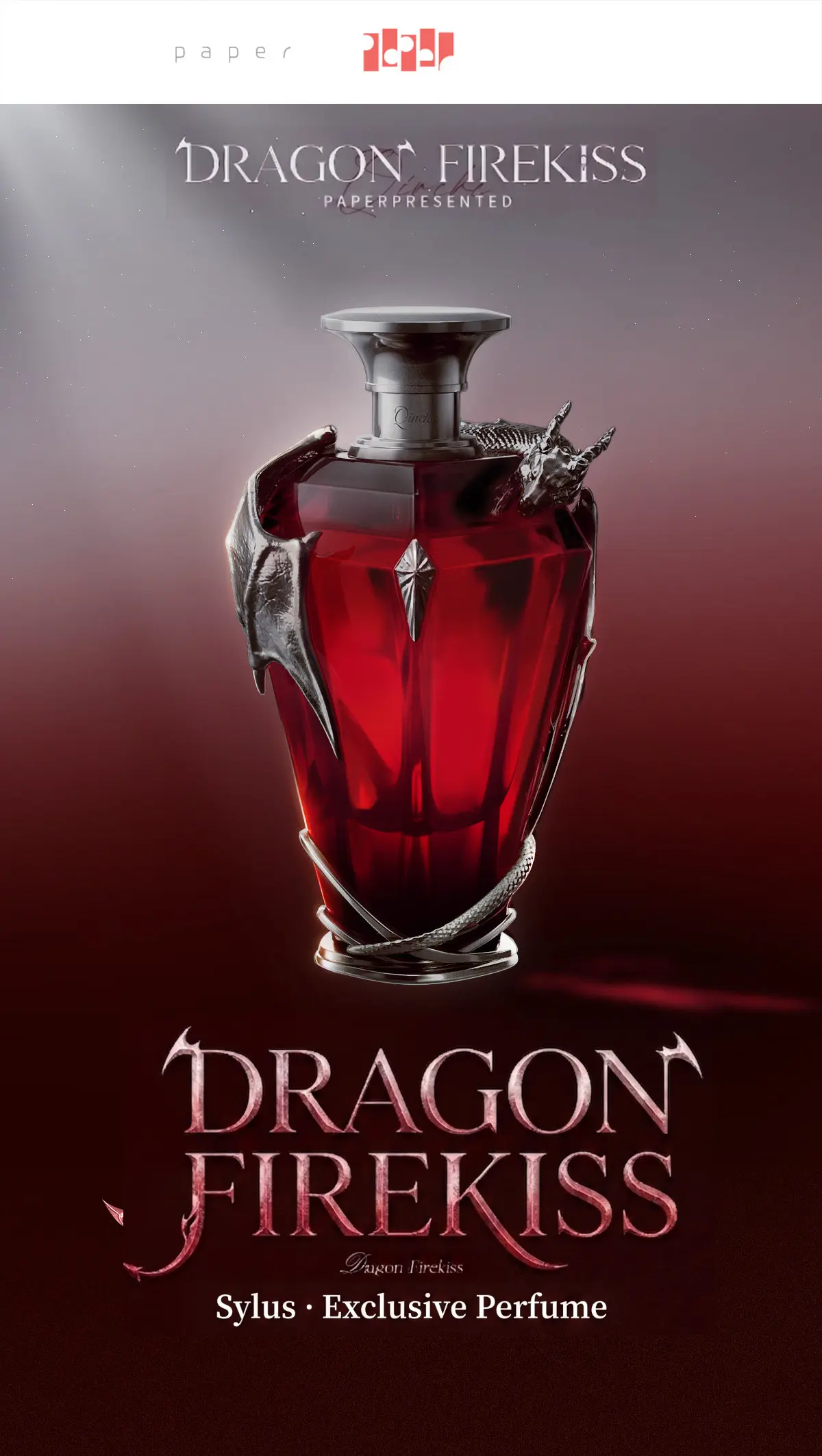 Sylus Perfume - Dragon Firekiss Love And Deepspace Sylus Perfume Dragon Firekiss Content 1