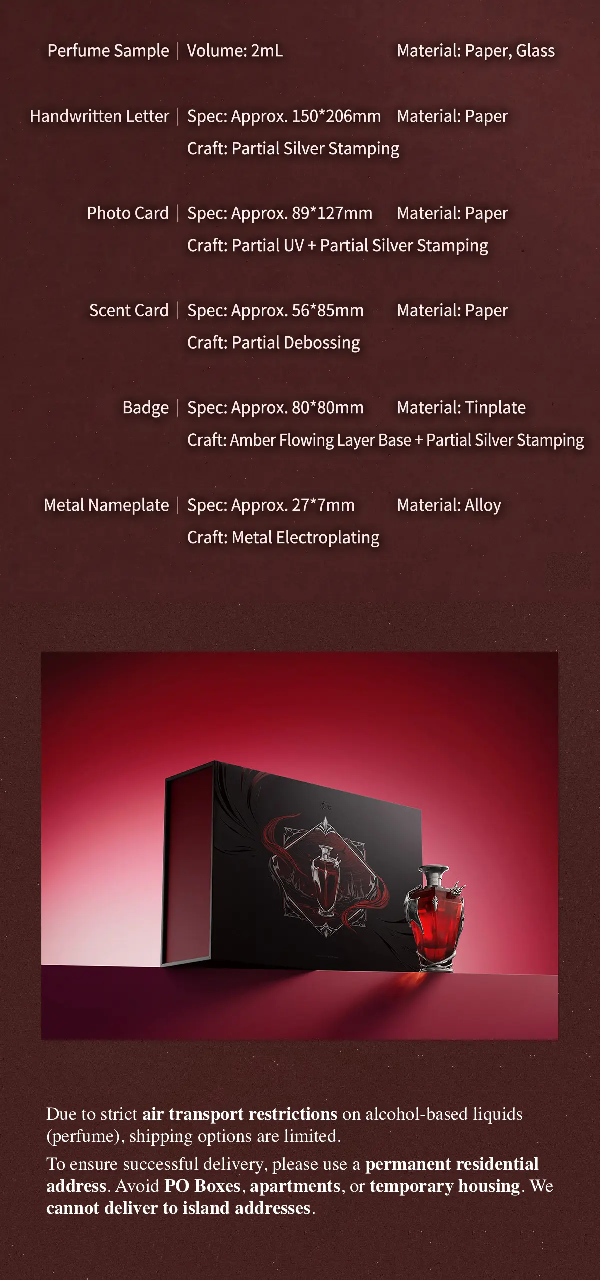 Sylus Perfume - Dragon Firekiss Love And Deepspace Sylus Perfume Dragon Firekiss Content 9