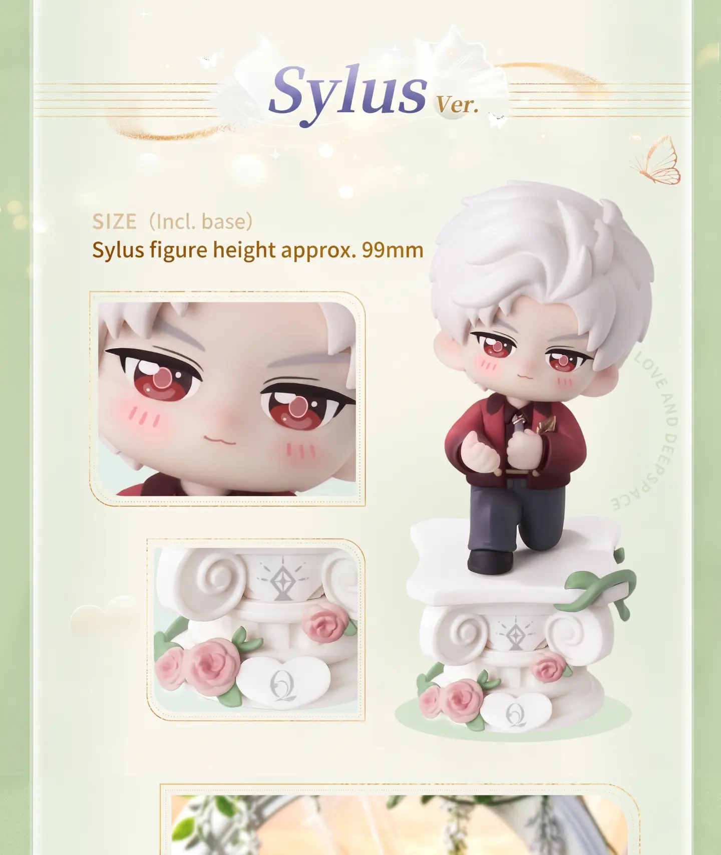 Sylus Ring Holder Figure - Witnessed By Deepspace Love And Deepspace Sylus Ring Holder Figure Witnessed By Deepspace Content 1