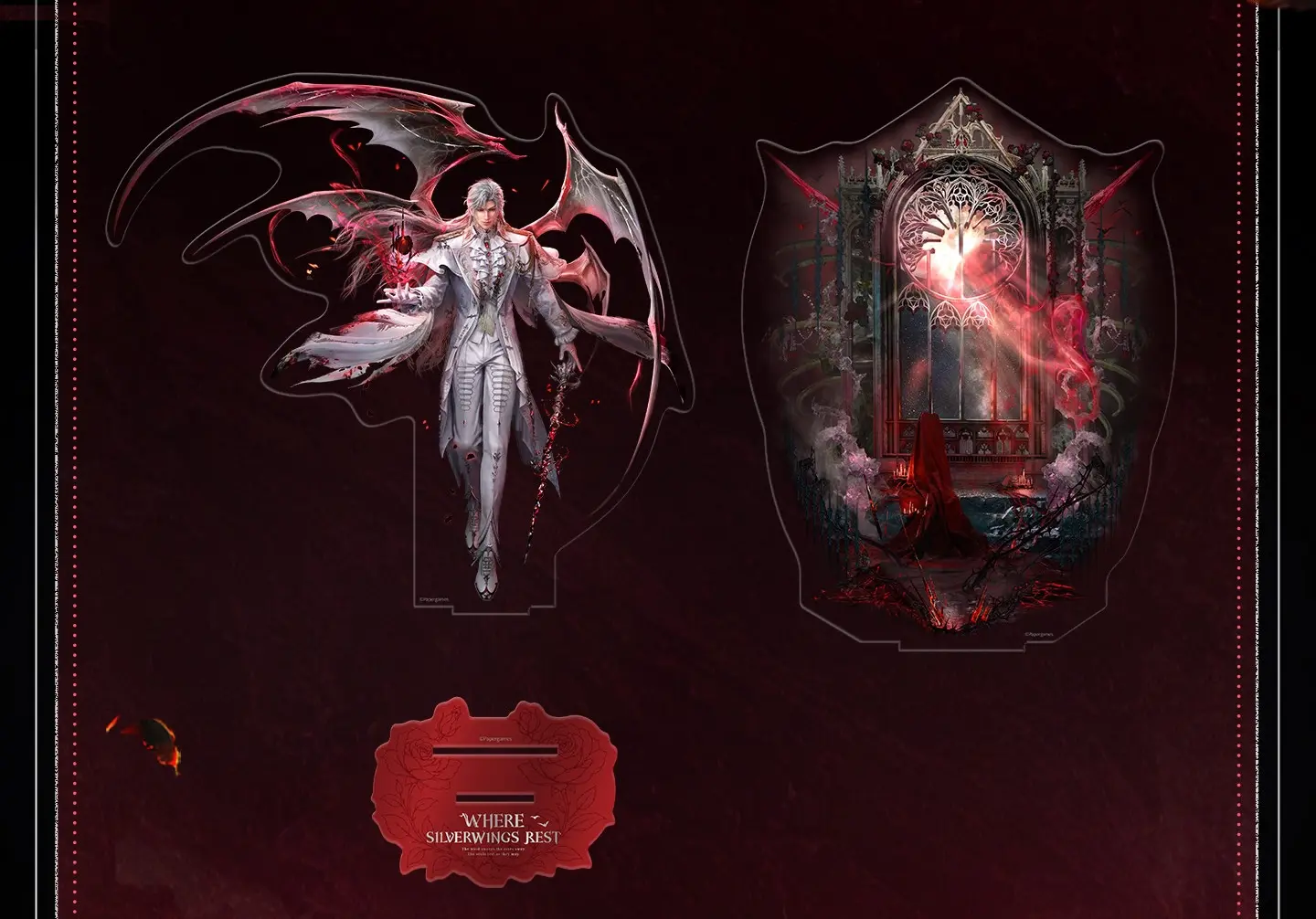 Sylus Standee - Silverwing Fiend Love And Deepspace Sylus Standee Silverwing Fiend Content 2