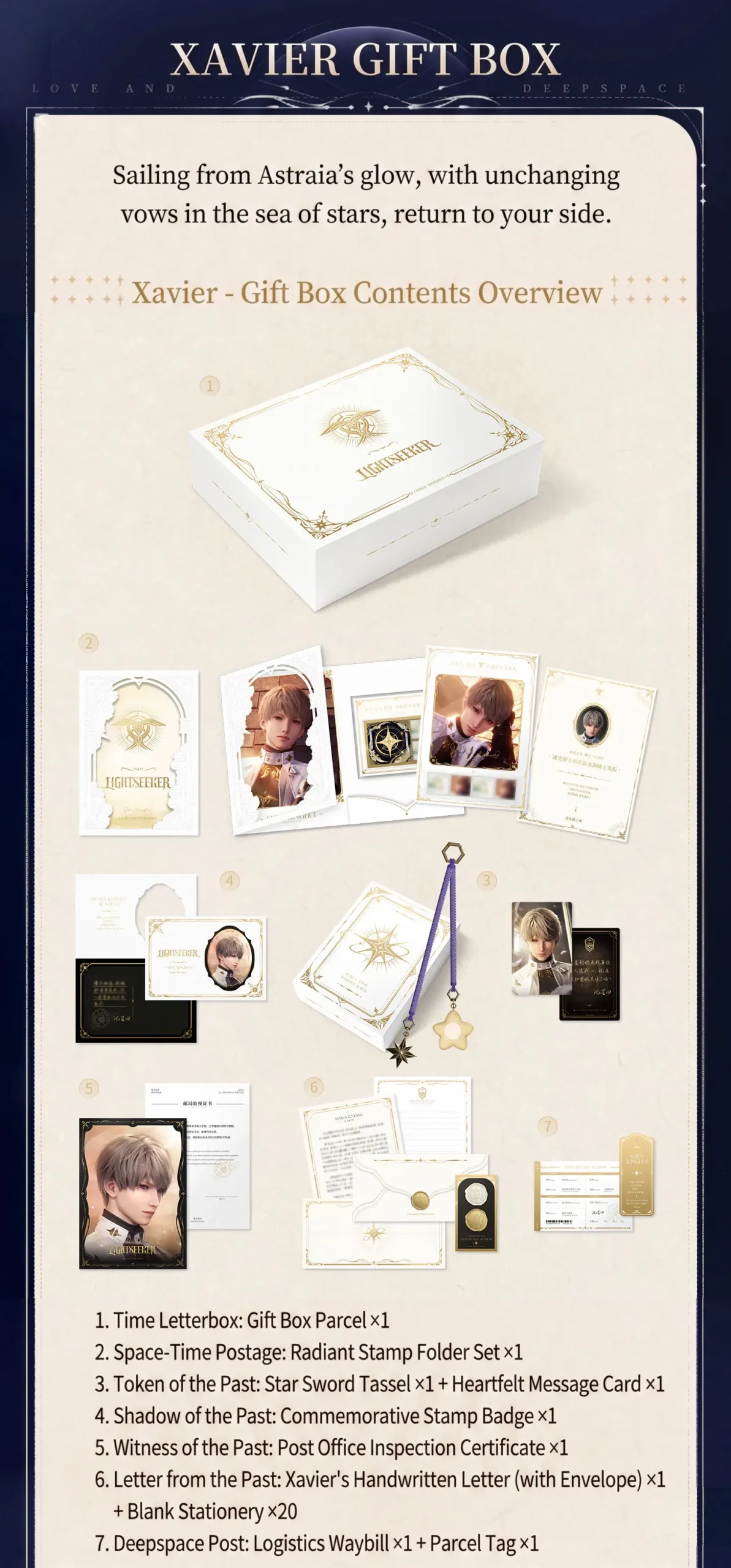 Xavier Giftbox - Reply From The Past Love And Deepspace Xavier Giftbox Reply From The Past Content 1 Scaled