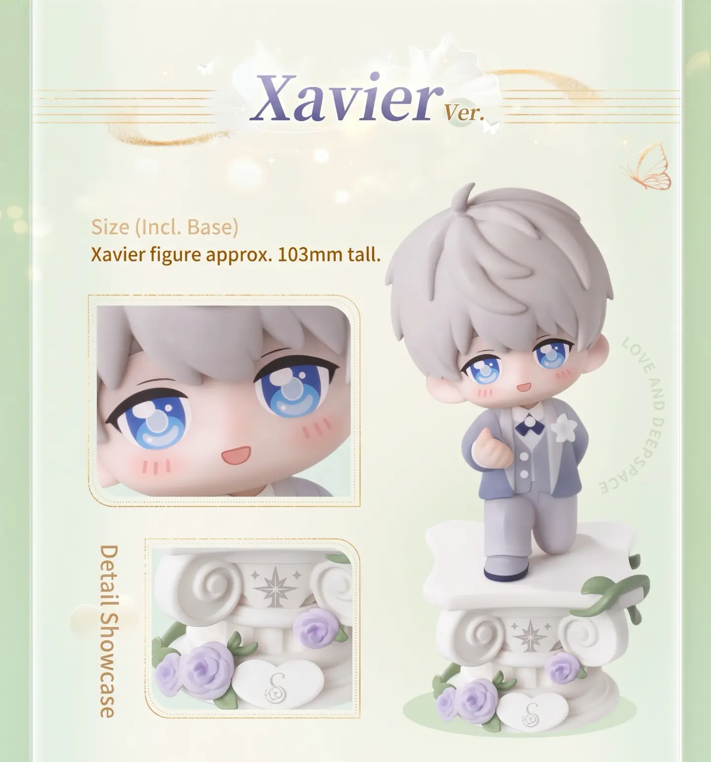 Xavier Ring Holder Figure - Witnessed By Deepspace Love And Deepspace Xavier Ring Holder Figure Witnessed By Deepspace Content 4
