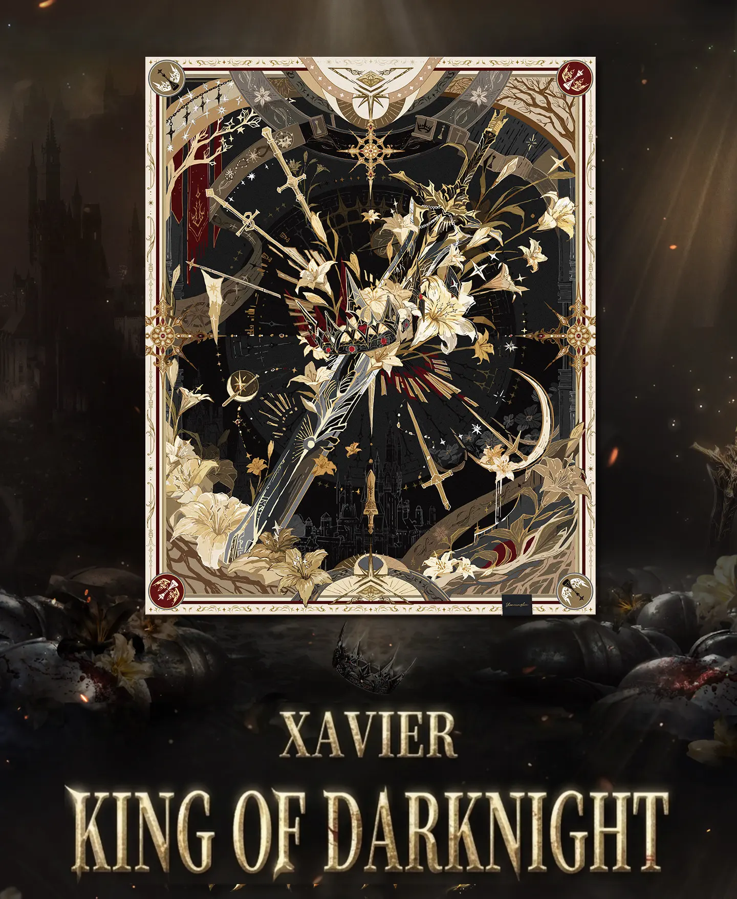 Xavier Shawl - King Of Darknight Love And Deepspace Xavier Shawl King Of Darknight Content 1