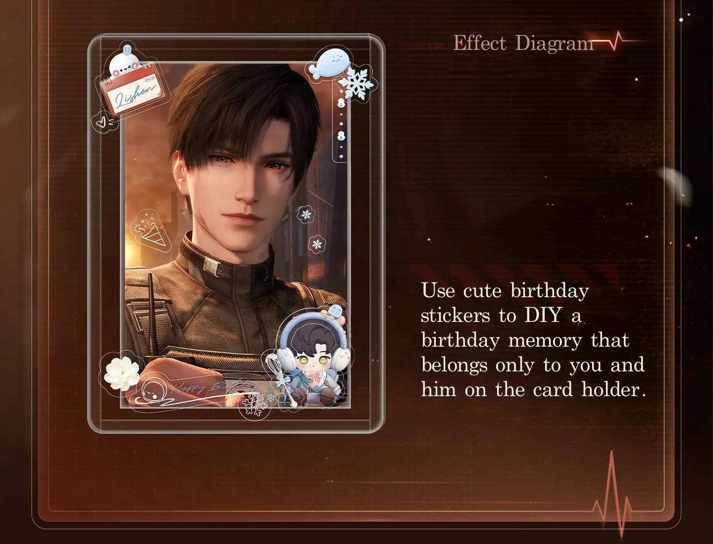 Zayne Mini Card - When Embers Rise-2026 Love And Deepspace Zayne Mini Card When Embers Rise 2026 Content 3