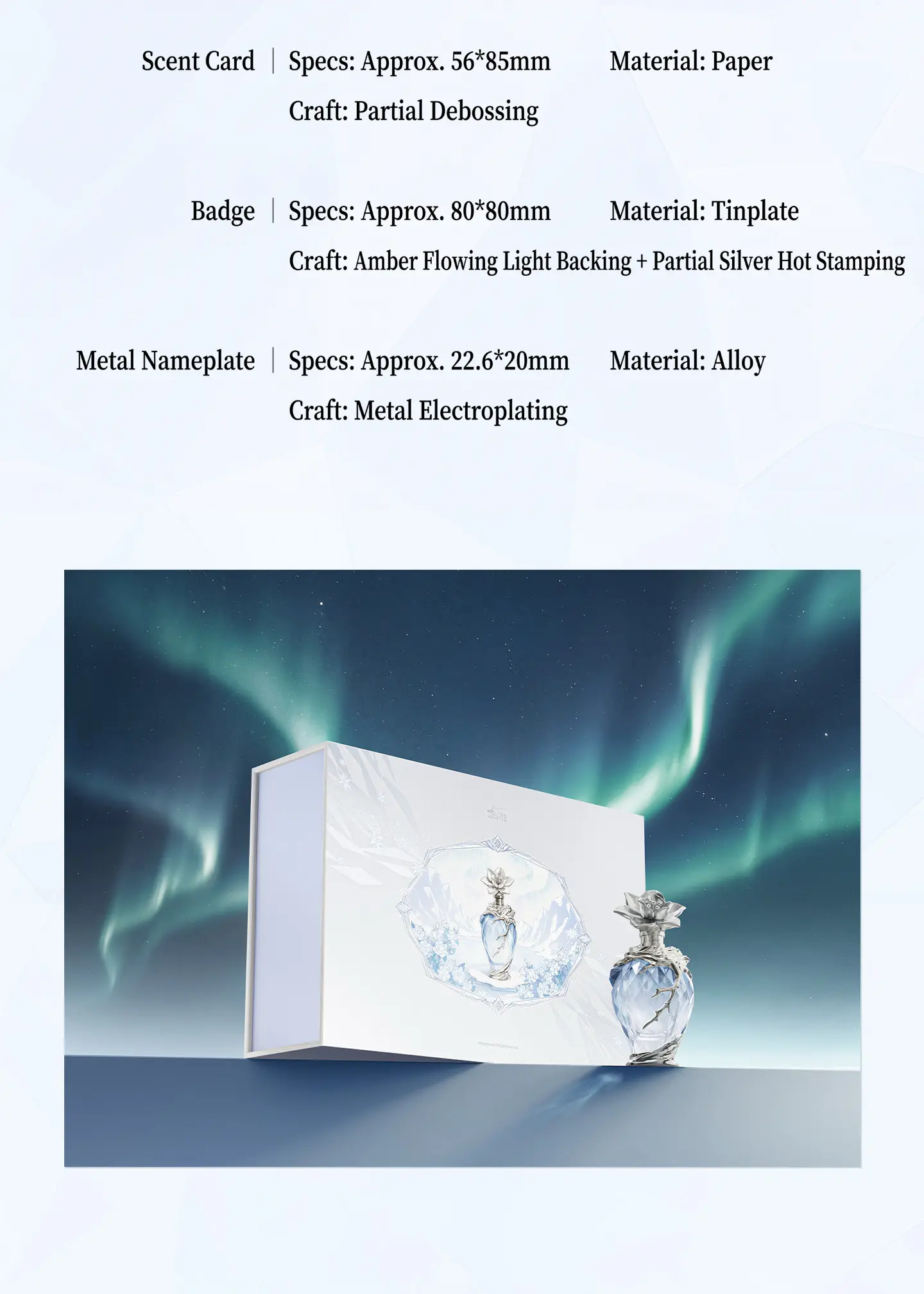 Zayne Perfume - After Snowfall Love And Deepspace Zayne Perfume After Snowfall Content 11