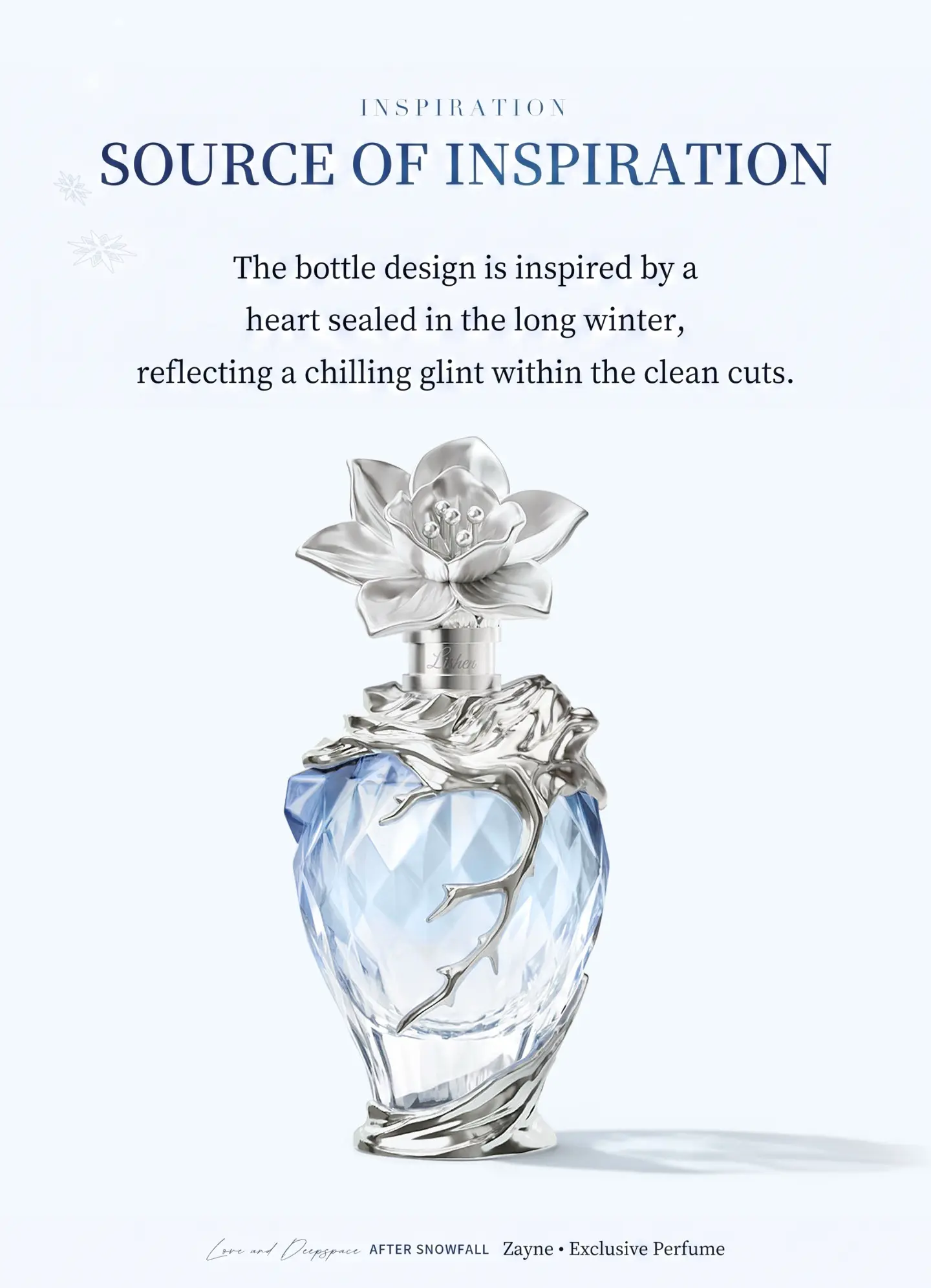 Zayne Perfume - After Snowfall Love And Deepspace Zayne Perfume After Snowfall Content 2