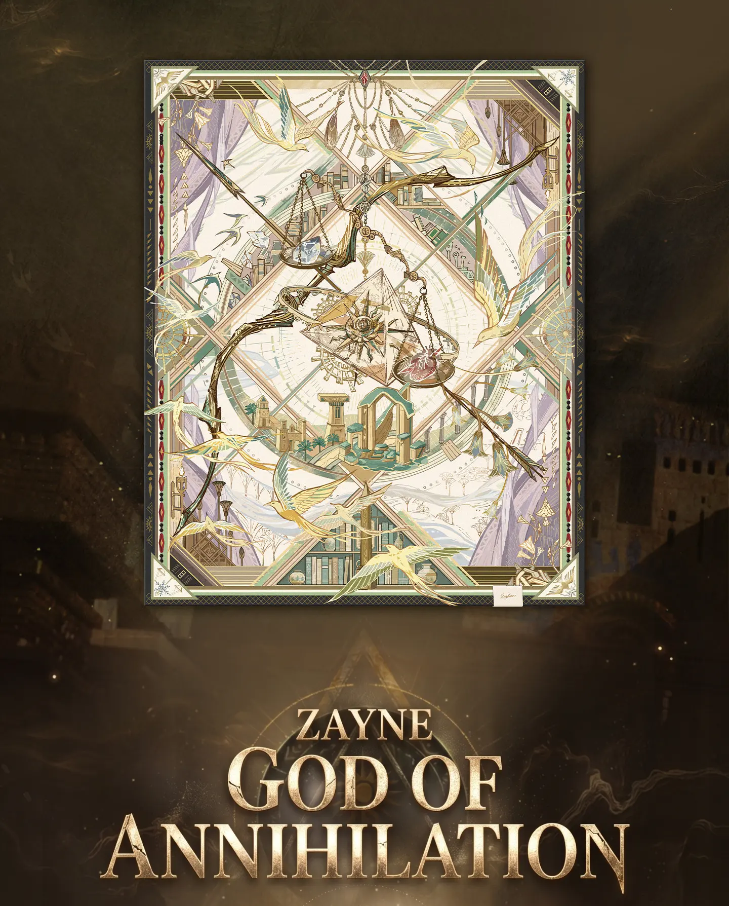 Zayne Shawl - God Of Annihilation Love And Deepspace Zayne Shawl God Of Annihilation Content 1