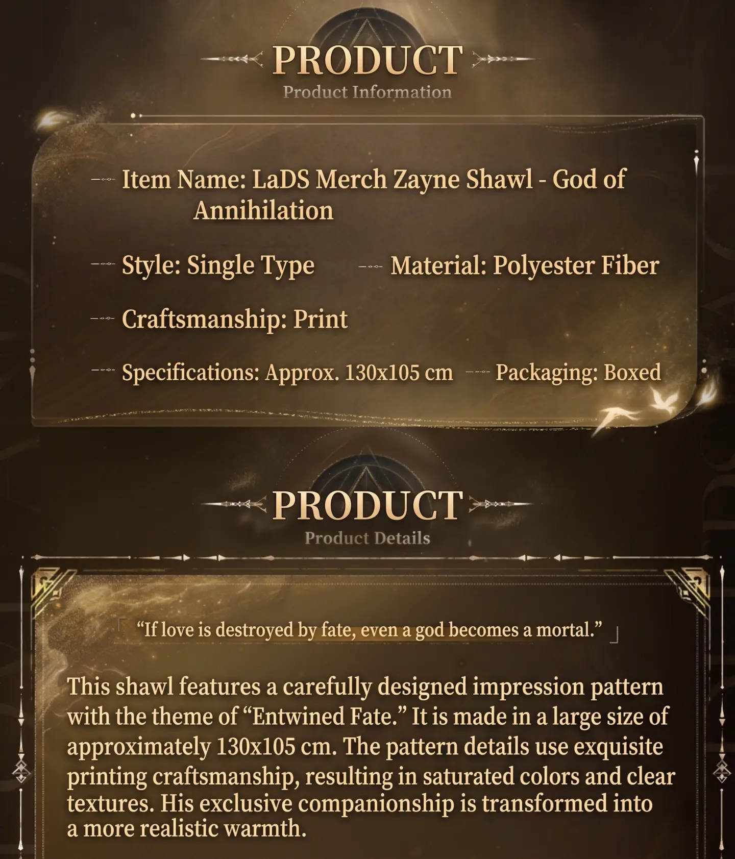 Zayne Shawl - God Of Annihilation Love And Deepspace Zayne Shawl God Of Annihilation Content 2
