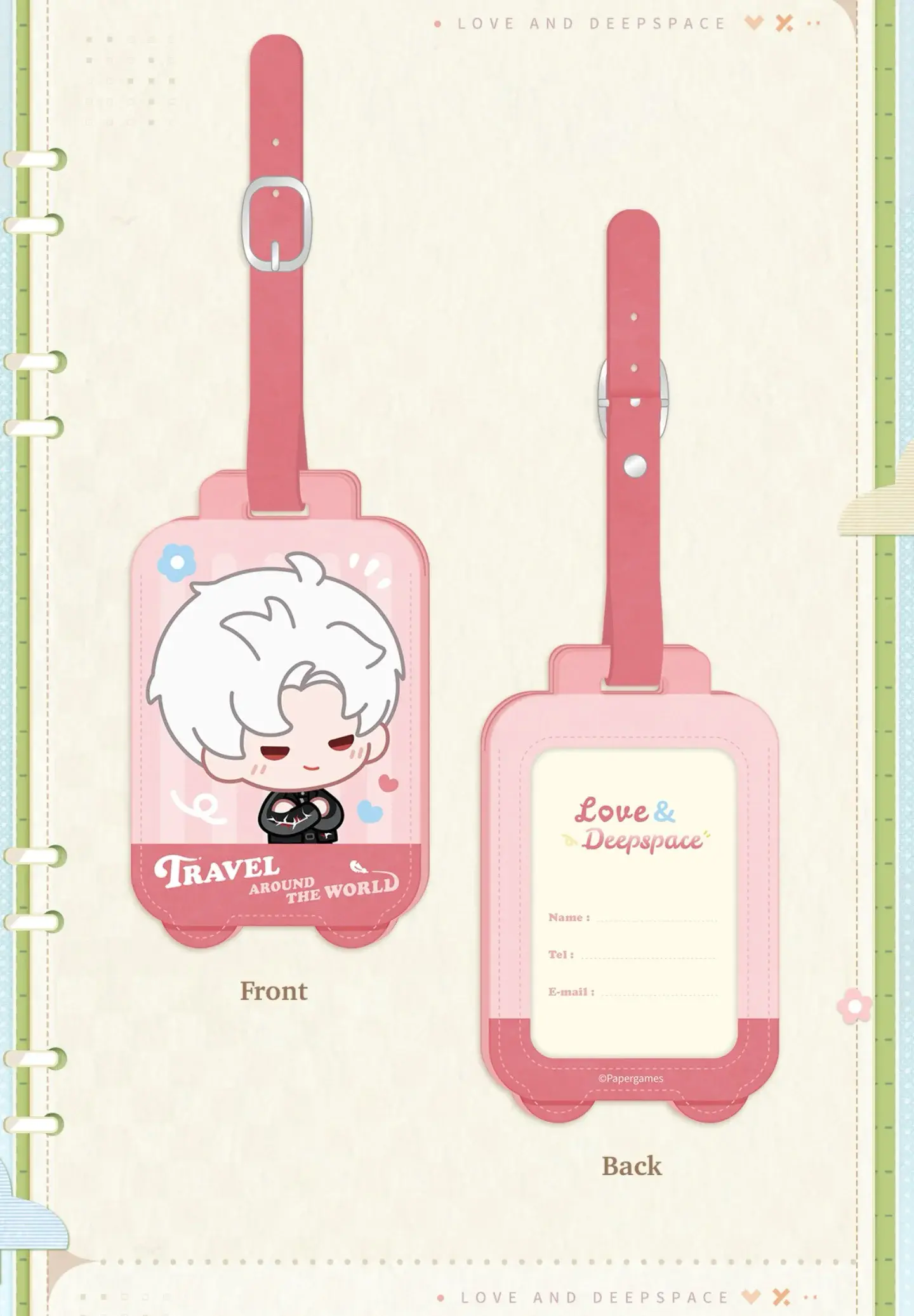 Sylus Luggage Tag - Wanderlust Stroll 2 Sylus Luggage Tag - Wanderlust Stroll Lads Sylus Luggage Tag Wanderlust Stroll Content 1