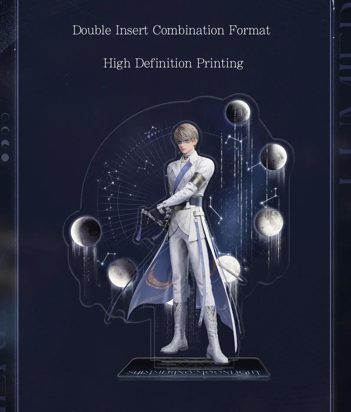 Xavier Acrylic Standee - Midnight 2 Xavier Acrylic Standee - Midnight Lads Xavier Acrylic Standee Midnight Content 1