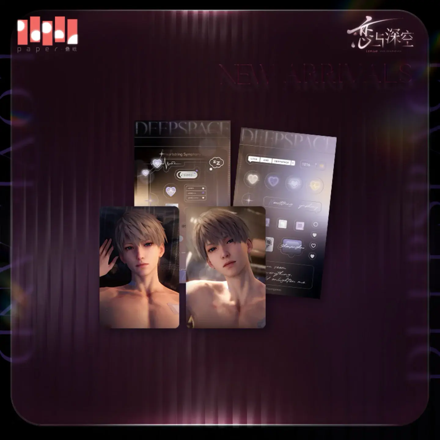 Xavier Mini Card - Heartstring Symphony