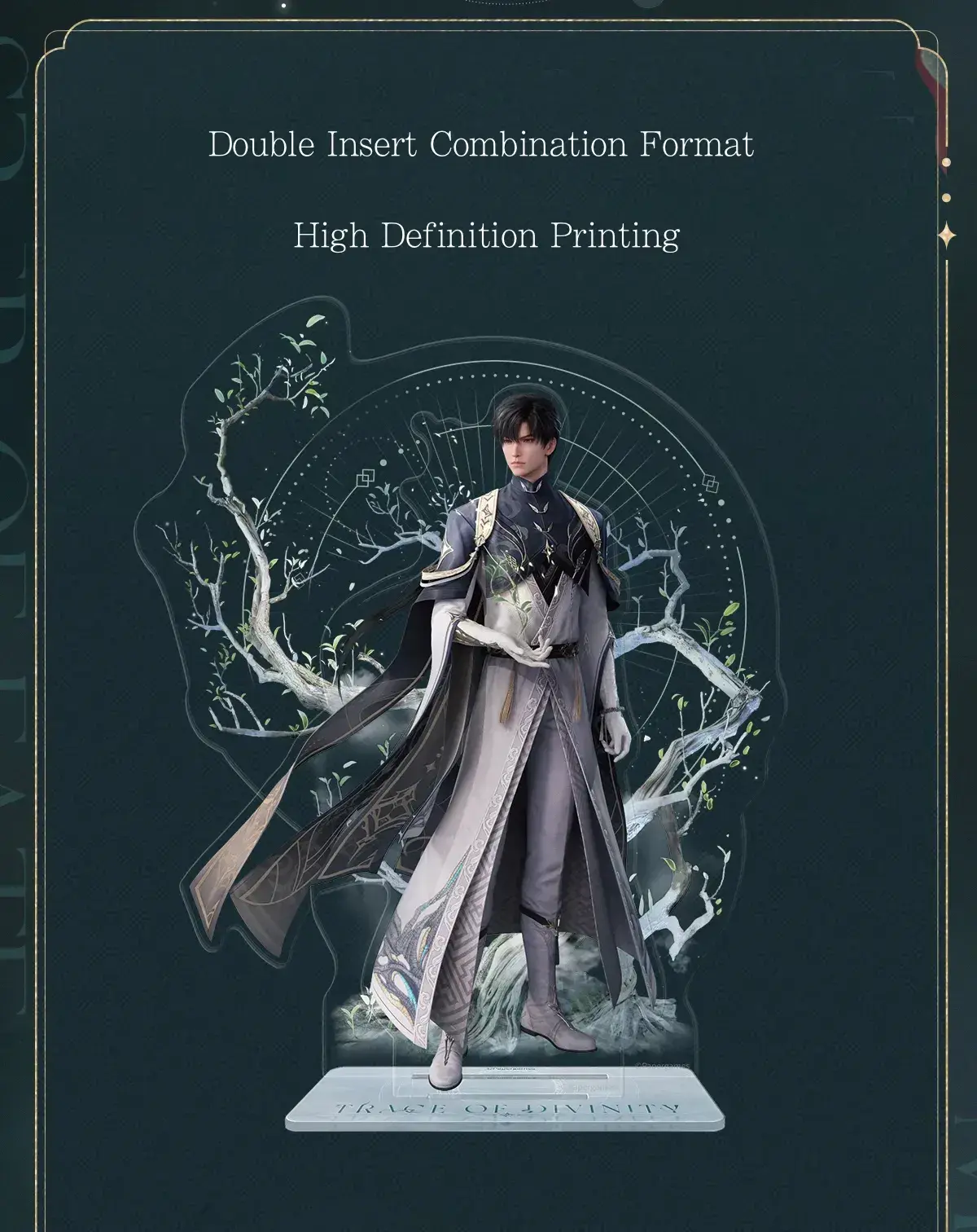 Zayne Acrylic Standee - Master Of Fate Lads Zayne Acrylic Standee Master Of Fate Content 1