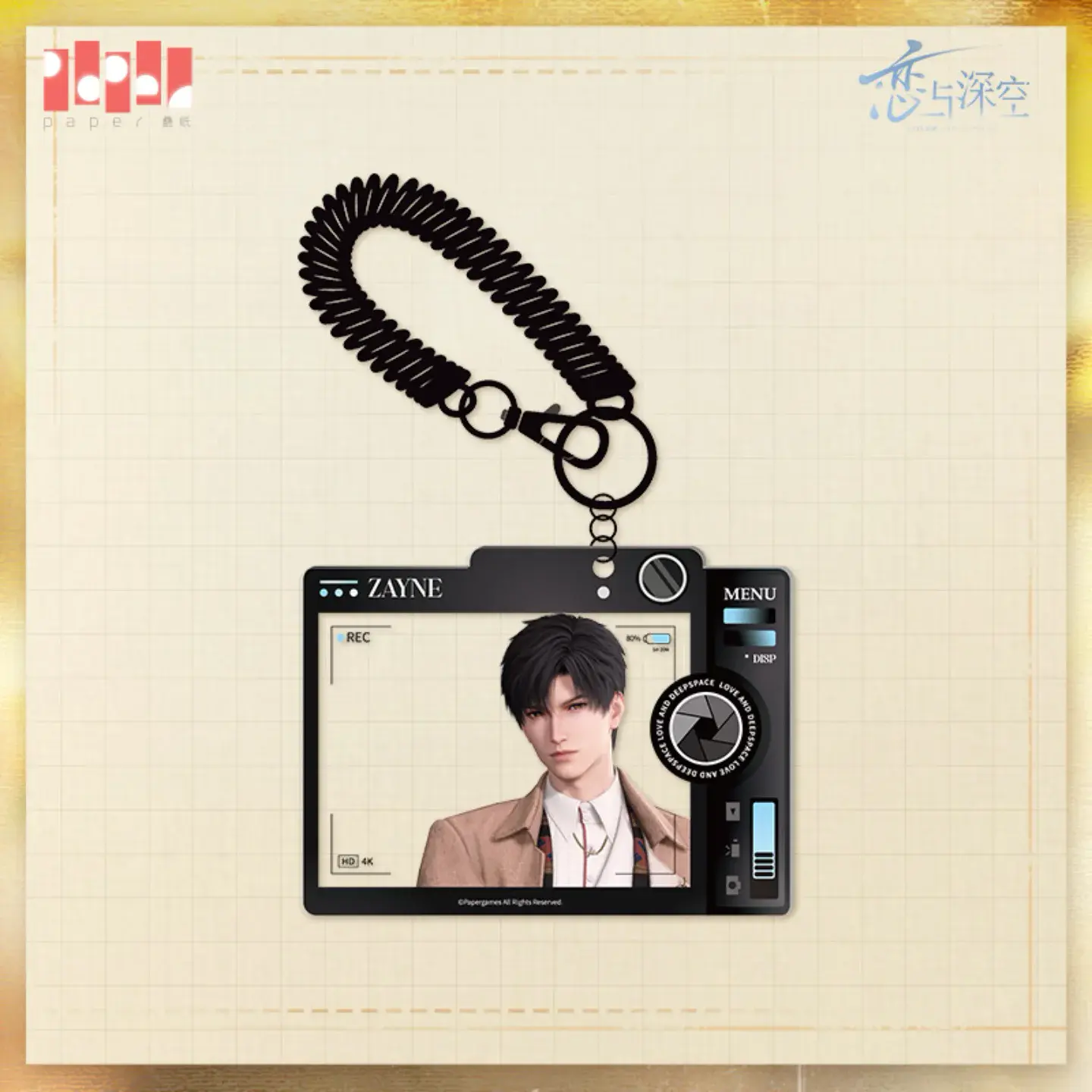 Zayne Bag Charm - Zayne Birthday