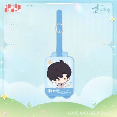 Love And Deepspace Featured Merchandise Lads Zayne Luggage Tag Wanderlust Stroll 1