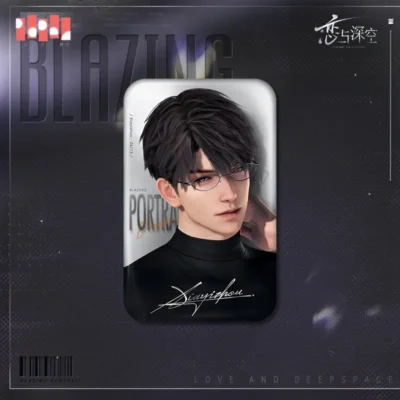 Caleb Badge - Blazing Portrait