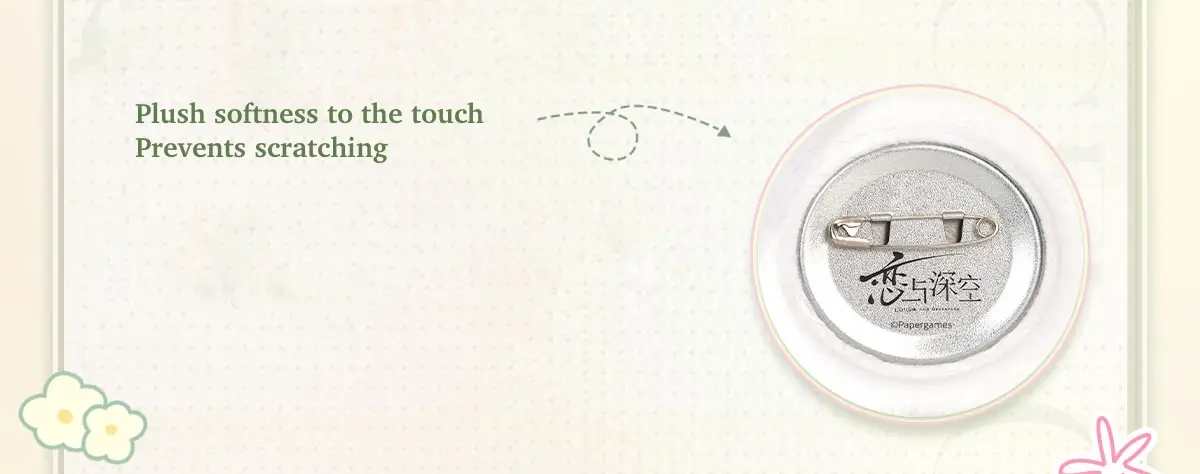 Caleb Brooch - Panda Breeze Love And Deepspace Caleb Brooch Panda Breeze Content 1