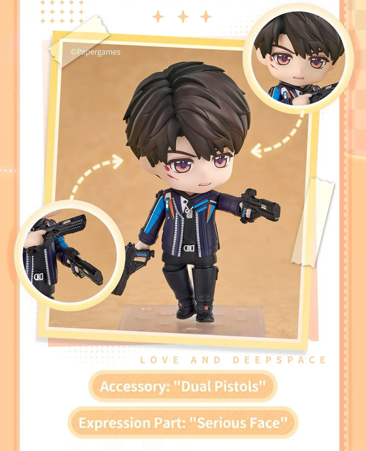 Caleb Clay Figure - Q Version Love And Deepspace Caleb Clay Figure Q Version Content 2