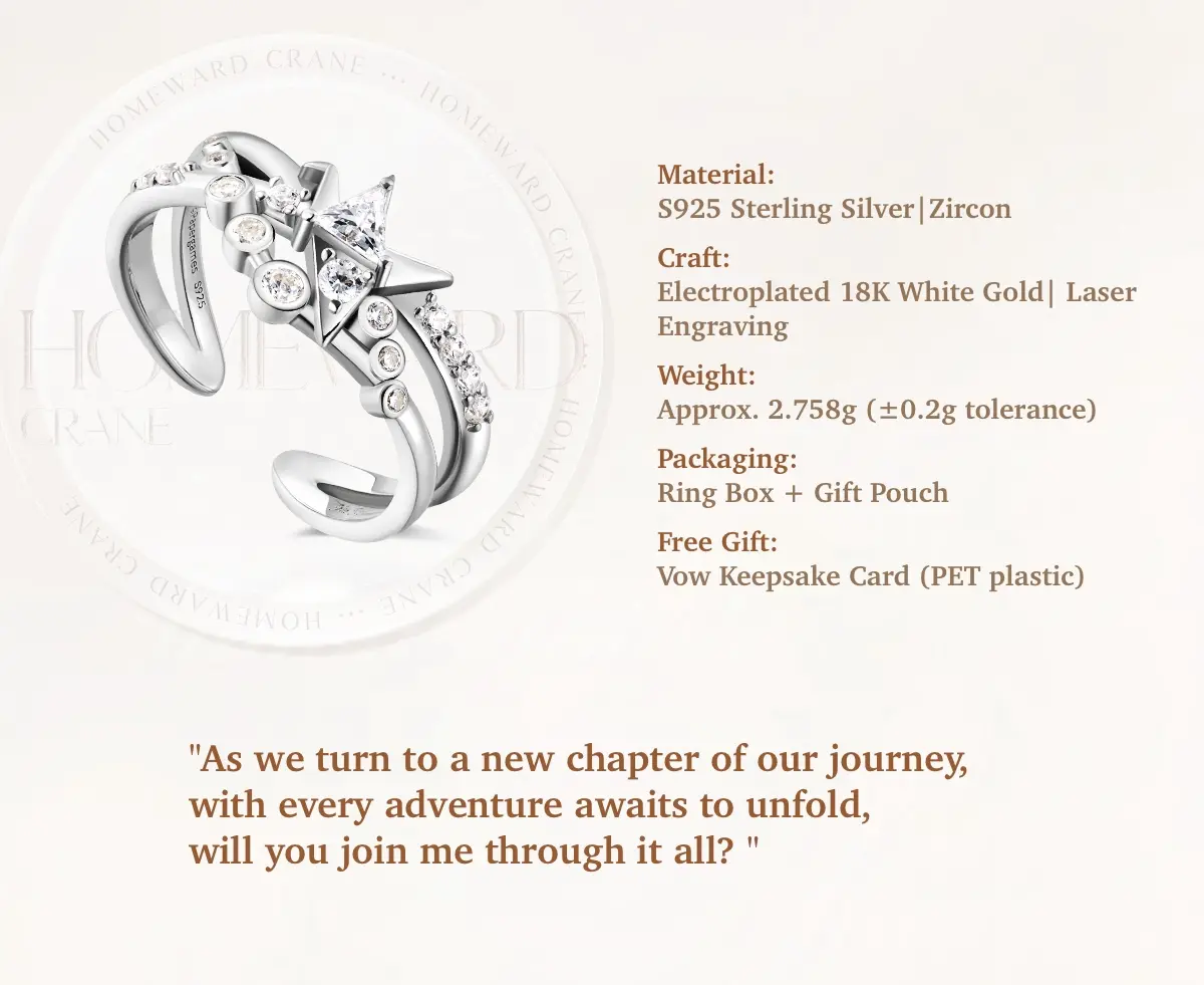 Caleb Custom Ring - Homeward Crane 5 Caleb Custom Ring - Homeward Crane Love And Deepspace Caleb Custom Ring Homeward Crane Content 1