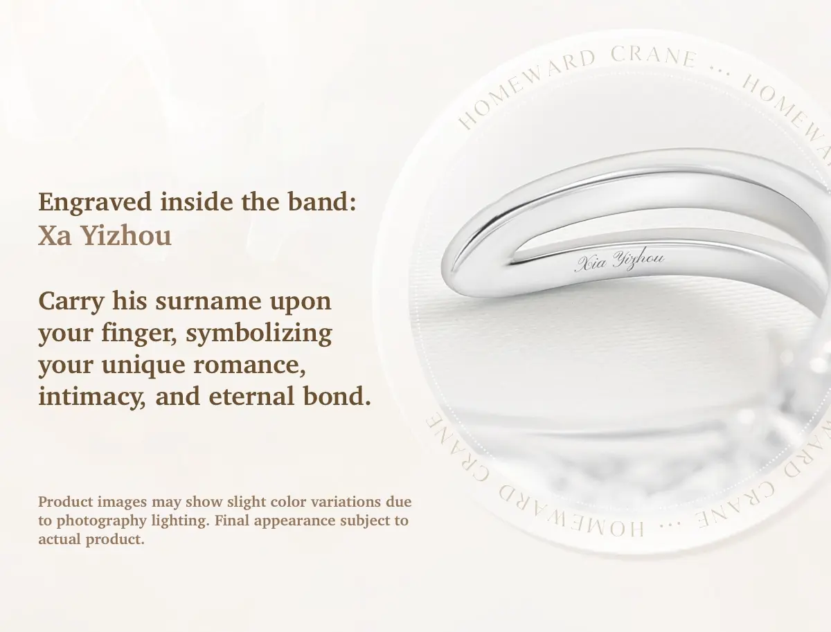 Caleb Custom Ring - Homeward Crane 6 Caleb Custom Ring - Homeward Crane Love And Deepspace Caleb Custom Ring Homeward Crane Content 2