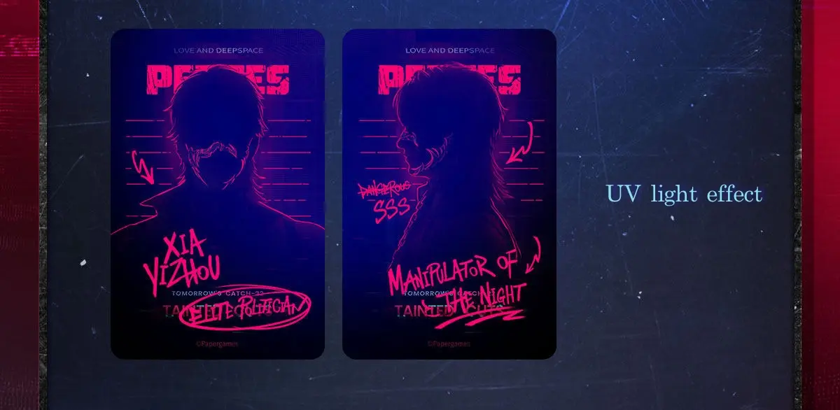 Caleb Mini Card - Tainted Cuts Love And Deepspace Caleb Mini Card Tainted Cuts Content 3