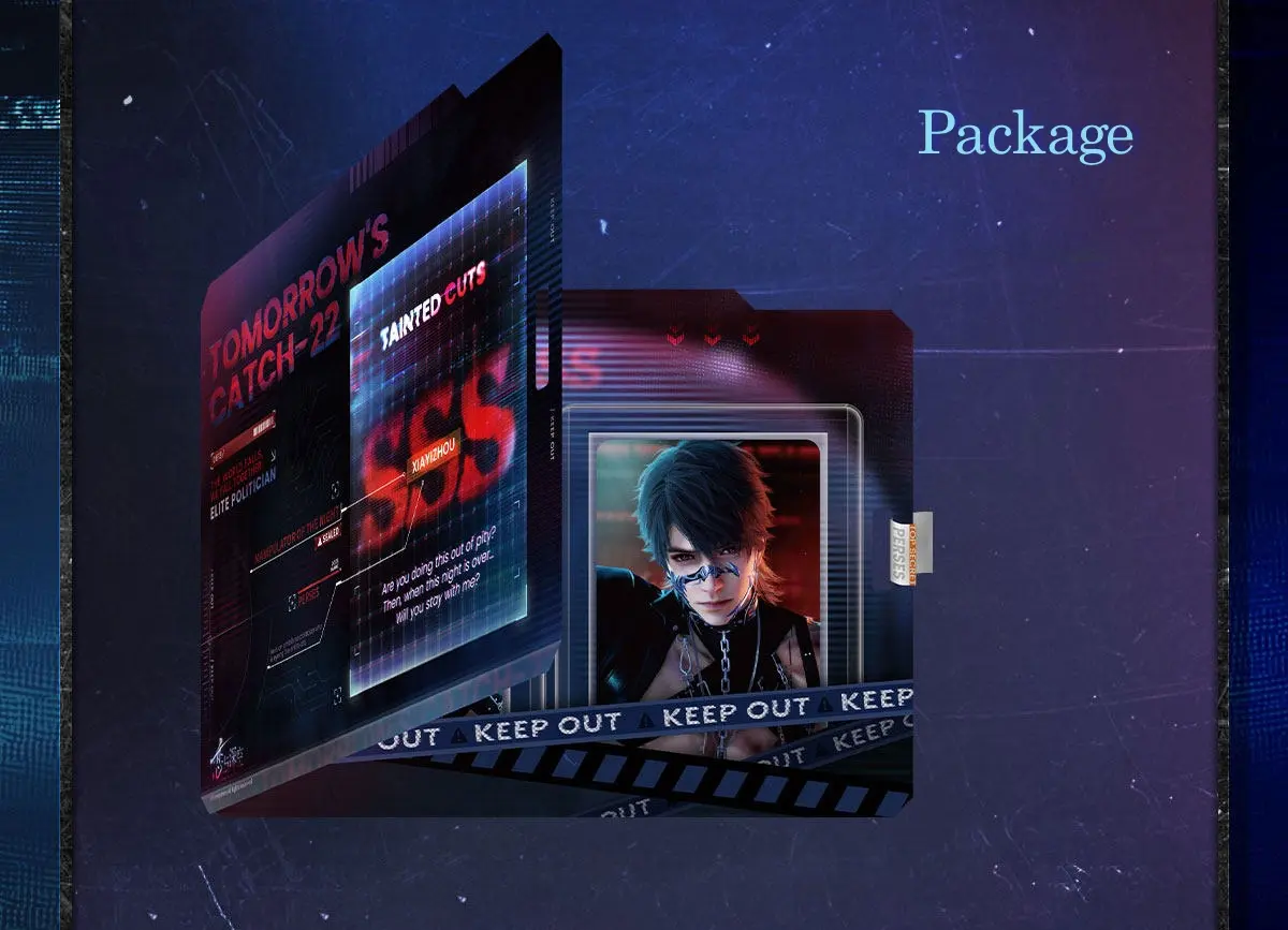 Caleb Mini Card - Tainted Cuts Love And Deepspace Caleb Mini Card Tainted Cuts Content 5