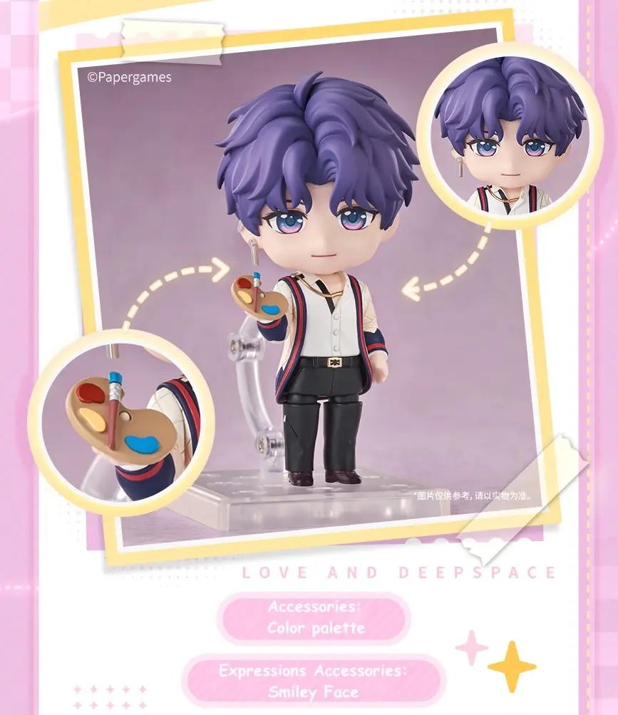Rafayel Clay Figure - Q Version love and deepspace rafayel clay figure q version content 1