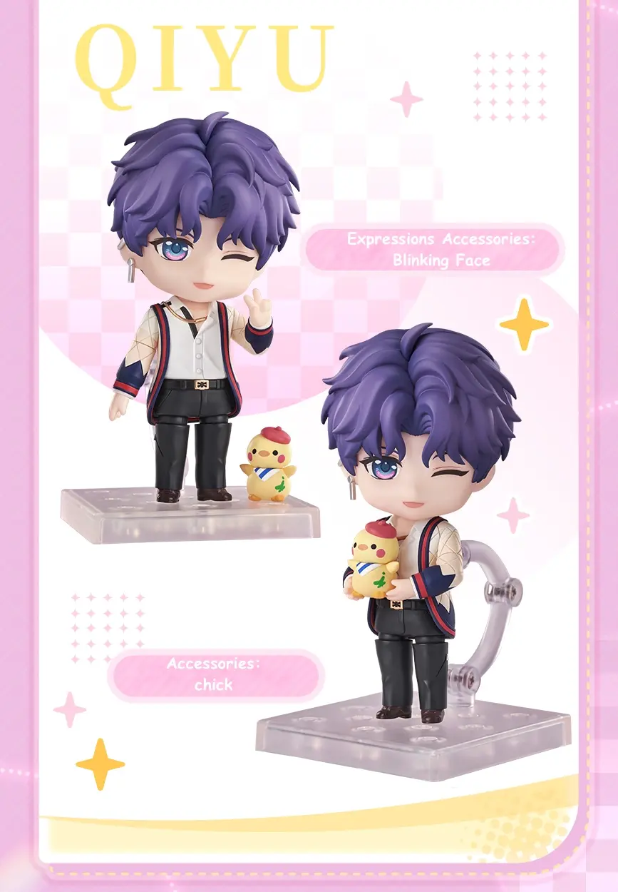 Rafayel Clay Figure - Q Version love and deepspace rafayel clay figure q version content 3