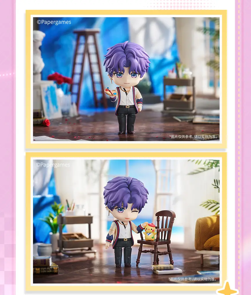 Rafayel Clay Figure - Q Version love and deepspace rafayel clay figure q version content 4