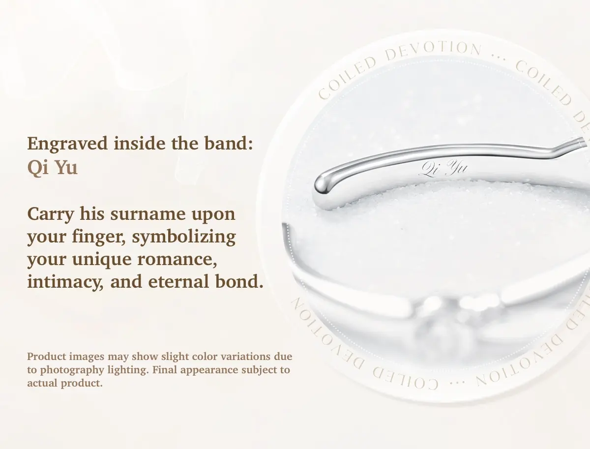 Rafayel Custom Ring - Coiled Devotion 6 Rafayel Custom Ring - Coiled Devotion Love And Deepspace Rafayel Custom Ring Coiled Devotion Content 2