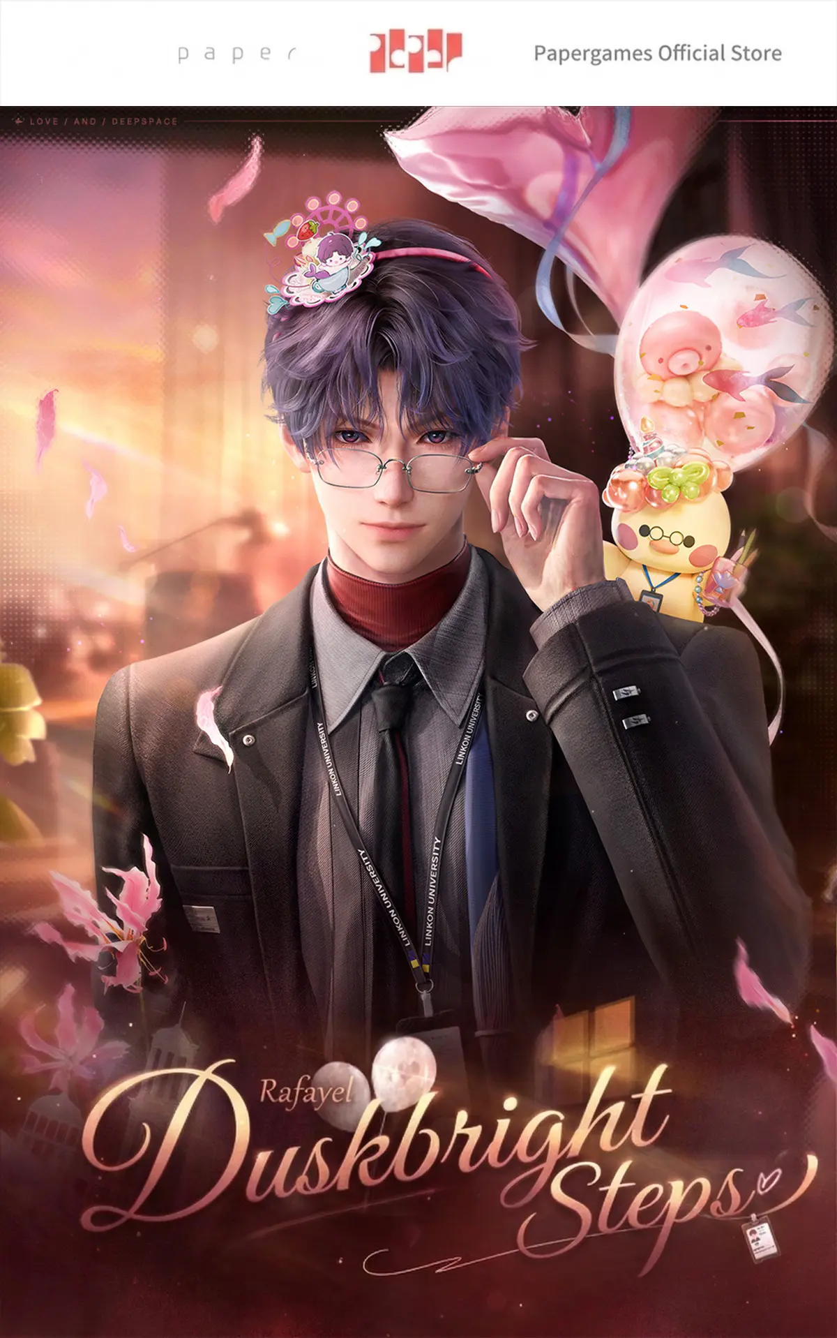 Rafayel Mini Card - Duskbright Steps Love And Deepspace Rafayel Mini Card Duskbright Steps Content 1