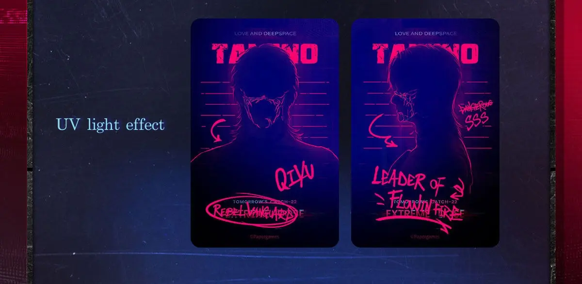 Rafayel Mini Card - Extreme Dose Love And Deepspace Rafayel Mini Card Extreme Dose Content 3