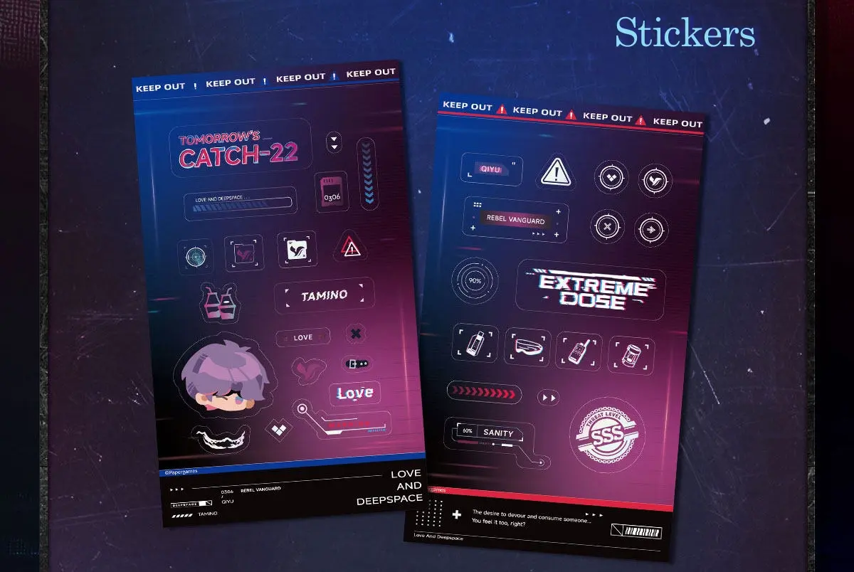 Rafayel Mini Card - Extreme Dose Love And Deepspace Rafayel Mini Card Extreme Dose Content 4