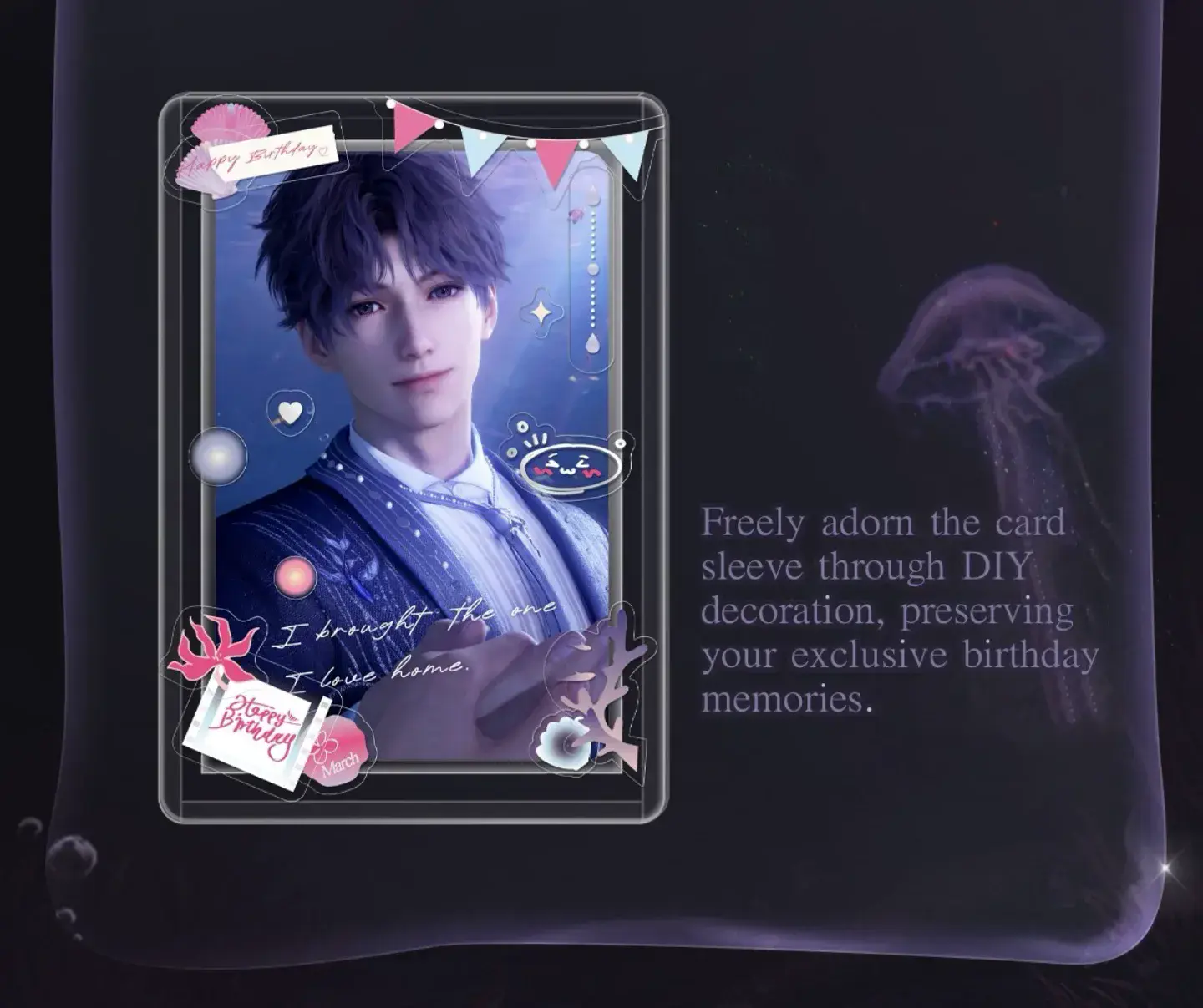 Rafayel Mini Card - Rafayel Birthday 4 Rafayel Mini Card - Rafayel Birthday Love And Deepspace Rafayel Mini Card Rafayel Birthday Content 3