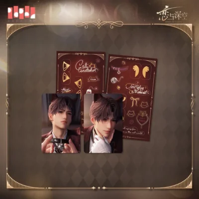 Rafayel Merch love and deepspace rafayel mini card 遵命饲养官 1