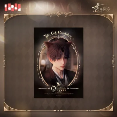 Rafayel Merch love and deepspace rafayel photo card 遵命饲养官 1