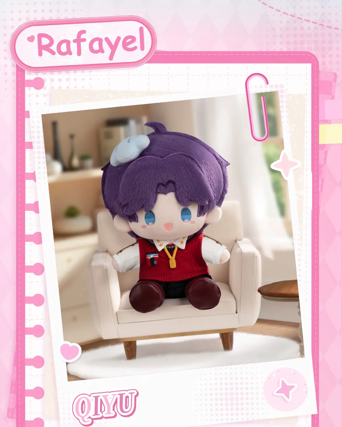 Rafayel Plush - Daily Along Love And Deepspace Rafayel Plush Daily Along Content 1