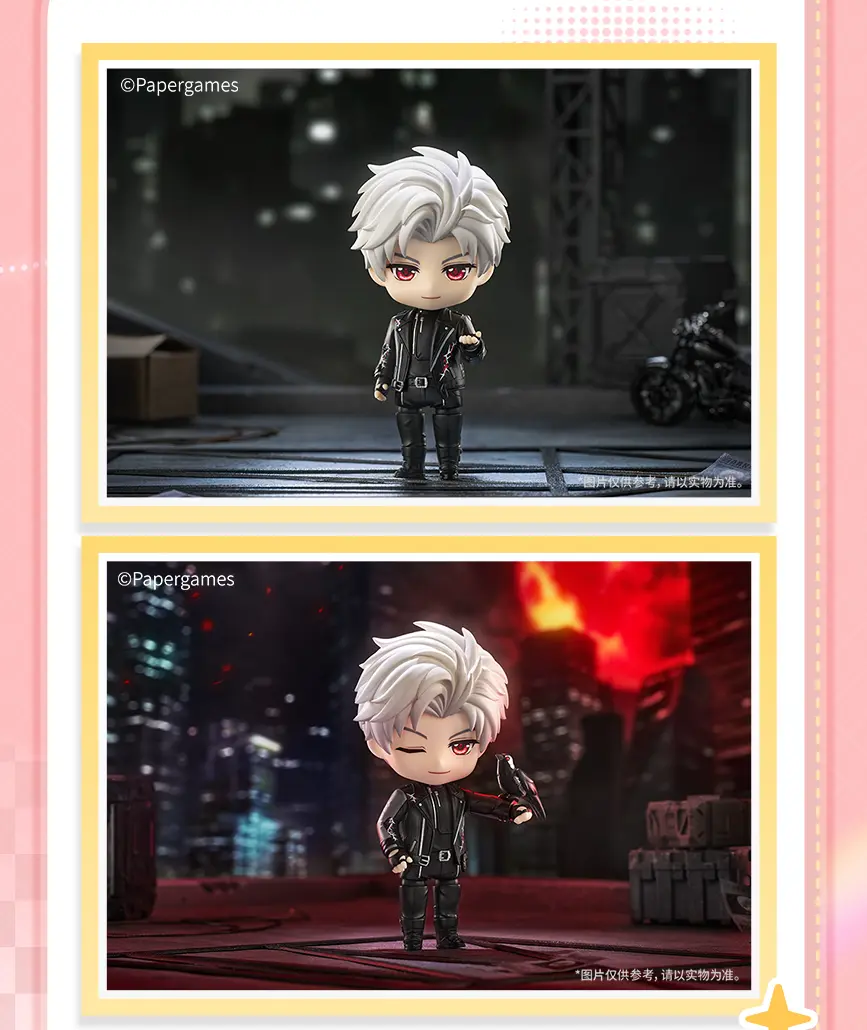 Sylus Clay Figure - Q Version Love And Deepspace Sylus Clay Figure Q Version Content 4