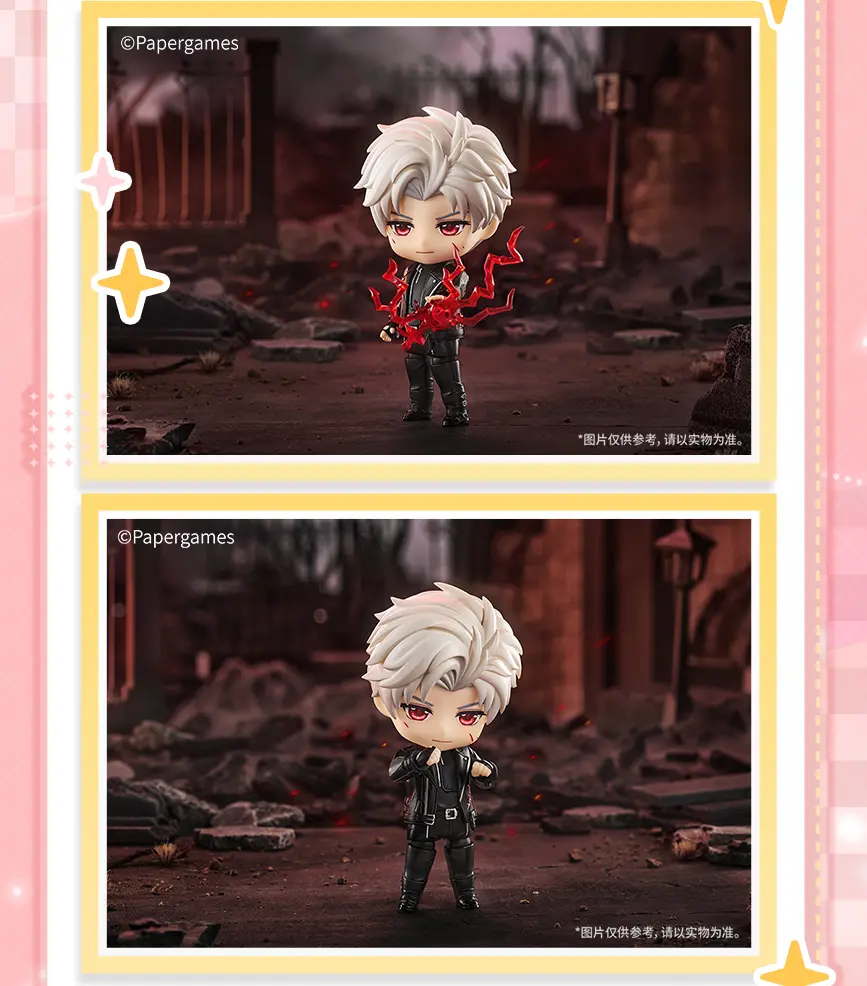 Sylus Clay Figure - Q Version Love And Deepspace Sylus Clay Figure Q Version Content 5