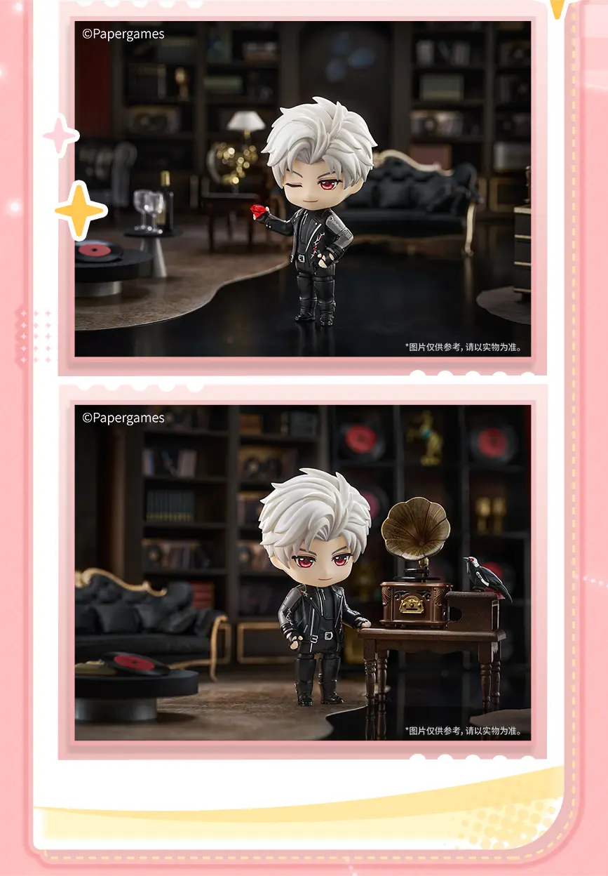 Sylus Clay Figure - Q Version Love And Deepspace Sylus Clay Figure Q Version Content 6