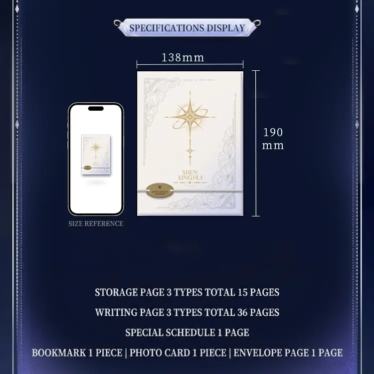 Sylus Notebook - Echoes Of The Past Love And Deepspace Sylus Notebook Echoes Of The Past Content 1
