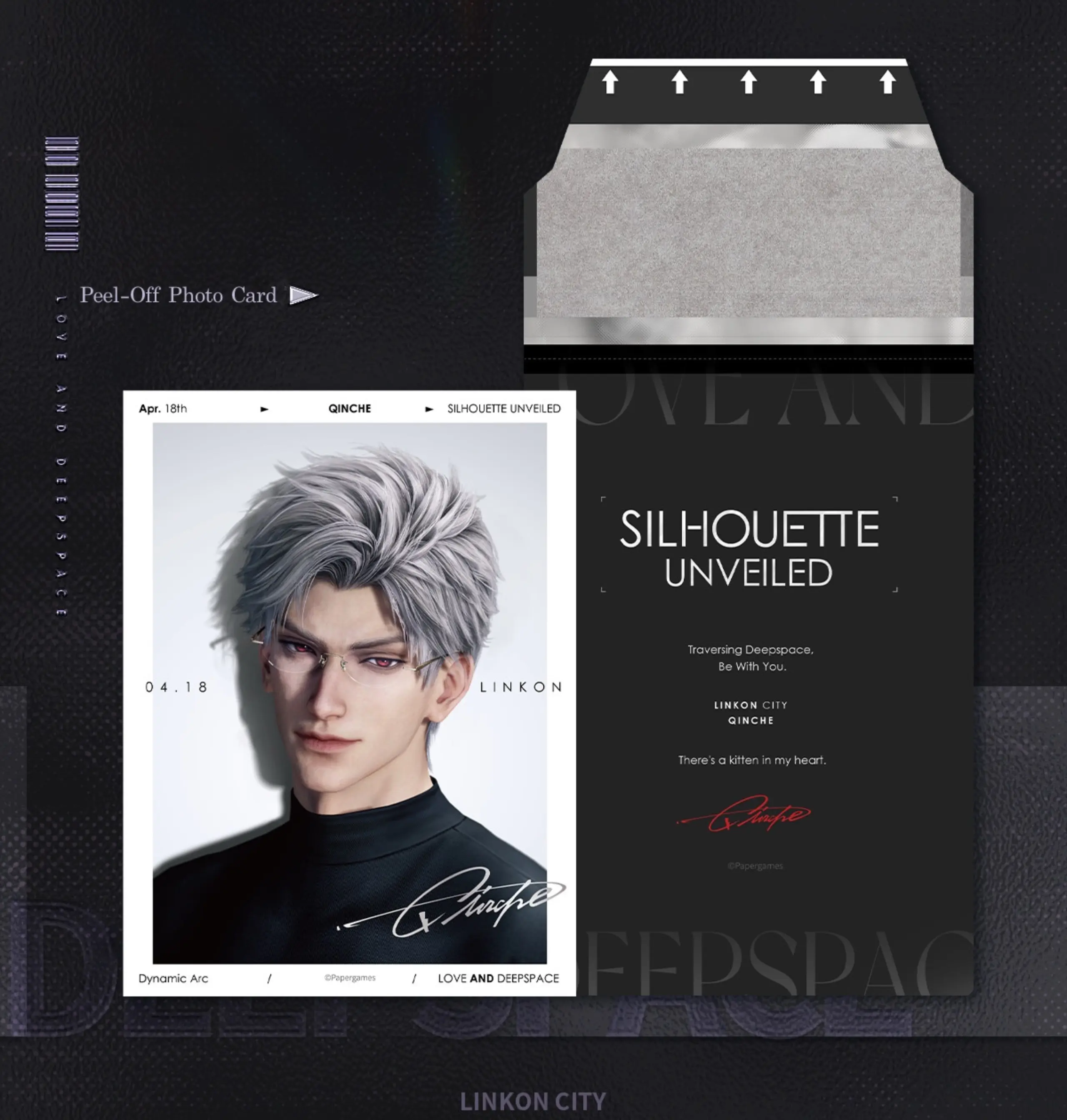 Sylus Peel Off Photo Card - Blazing Portrait Love And Deepspace Sylus Peel Off Photo Card Blazing Portrait Content 2