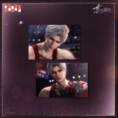 Sylus Postcard - Heartstring Notes