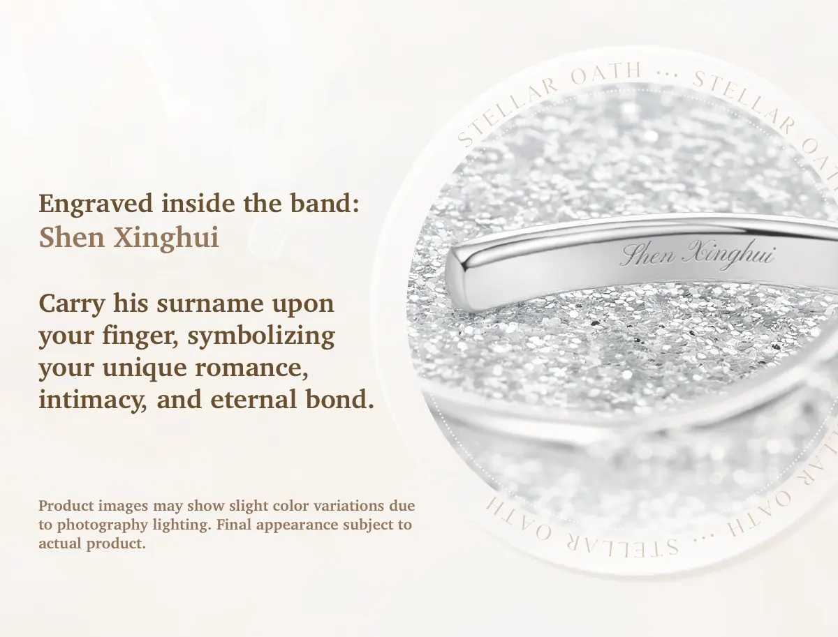 Xavier Custom Ring - Stellar Oath 6 Xavier Custom Ring - Stellar Oath Love And Deepspace Xavier Custom Ring Stellar Oath Content 2
